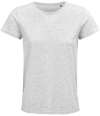 03581 Lds Crusader SOL'S Ladies Crusader Organic T-Shirt Ash colour image